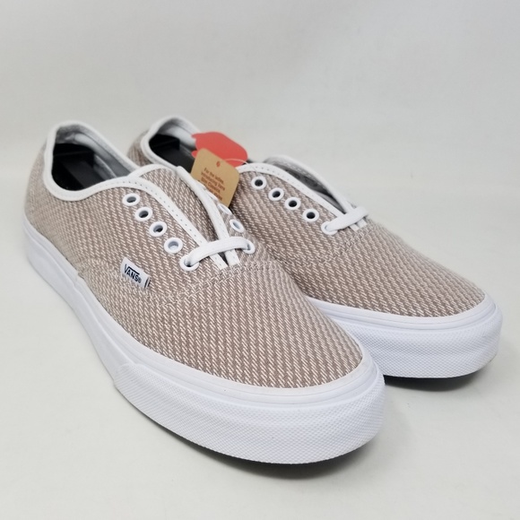 Vans Other - Vans Authentic Slim Jersey Smoke White Men's 8.5